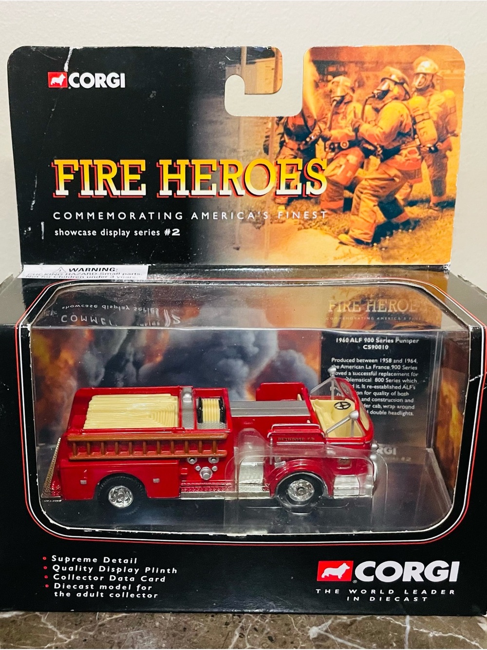 Corgi Fire Heroes American LaFrance Bethpage F.D. Fire Engine NIB